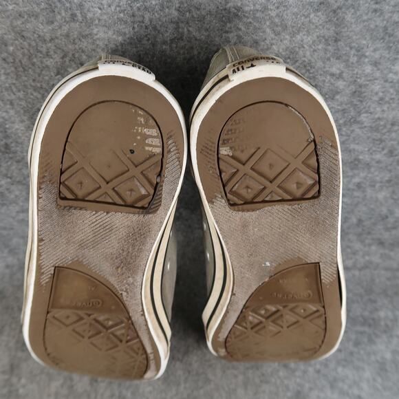 Converse Shoes Womens 10 Casual Sneakers All Star Low Slim Canvas Lace Up Flat - Picture 11 of 12